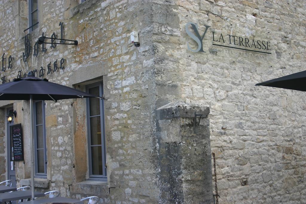 Sy-La Terrasse Hotel Vézelay Exterior foto